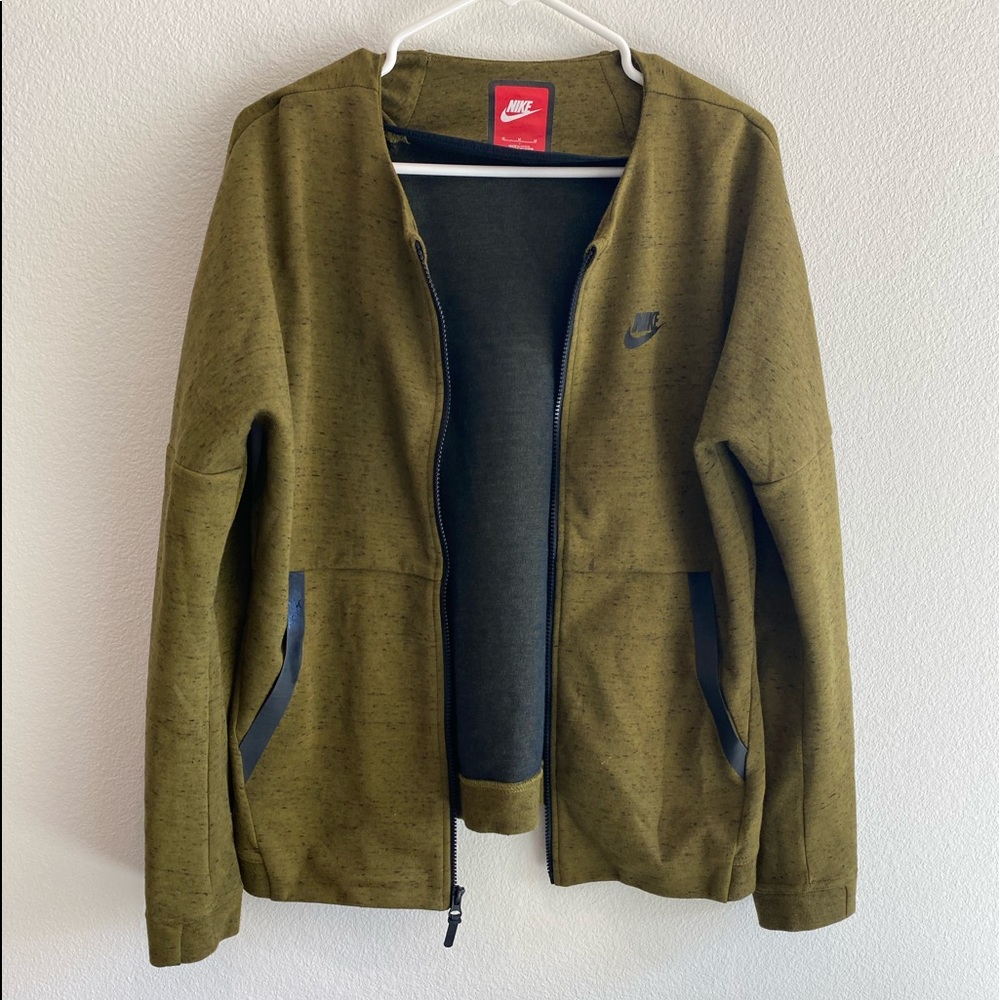 Nike green sweater